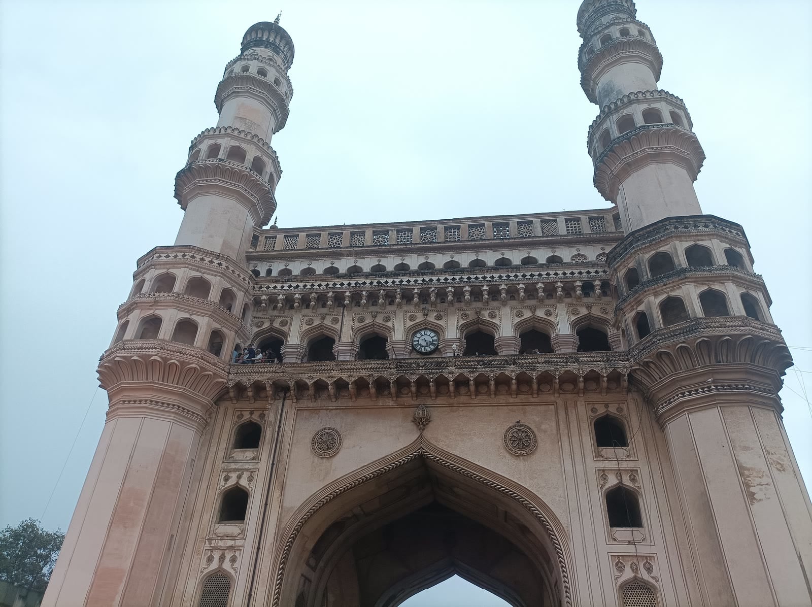 The Charminar monument in Hyderabad, India